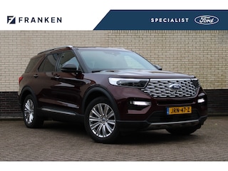 Ford Explorer 3.0 V6 EcoBoost PHEV Platinum | Trekhaak | Leder | Full