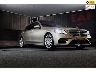 Mercedes-Benz S-klasse 500 4MATIC Lang AMG Line / Acc / Lane Assist / Dode Hoek / 360 Camera / Chauffeurspakket / Schermen / Pano / Led