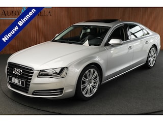 Audi A8 3.0 TDI quattro Navi Schuifdak Leder Bose Softclose Camera Climate voor & achter PDC LM velgen Alcantara binnenhemel Memory seats Elektr. bedienbare achterklep Stoelverwarming voor & achter LM velgen