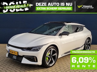 Kia EV6 DEMO DEAL I 77,4kWh 585pk AWD GT | LED | Meridian Audio | Navigatie | 360 camera | Panorama dak |
