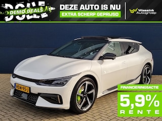 Kia EV6 DEMO DEAL I 77,4kWh 585pk AWD GT | LED | Meridian Audio | Navigatie | 360 camera | Panorama dak |