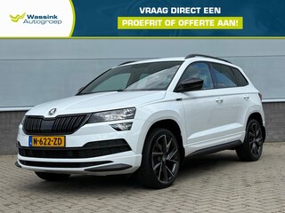 Skoda Karoq 1.5 TSI 150 pk DSG Sportline Business | 19" | trekhaak | stoel en stuurverwarming