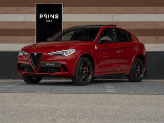 Alfa Romeo Stelvio 2.9 V6 AWD Quadrifoglio | Adapt. cruise | Veel carbon! | Pano-dak | Harman/Kardon | NL-auto