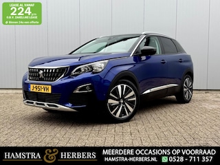 Peugeot 3008 1.2 PureTech Blue Lease Premium blauw