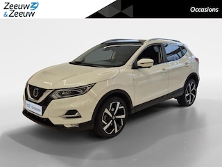 Nissan Qashqai 1.3 DIG-T Tekna | Lederen Bekleding | Cruise Control | Climate Control | 360° Camera | Navigatie | Stoelverwarming | Panoramadak |