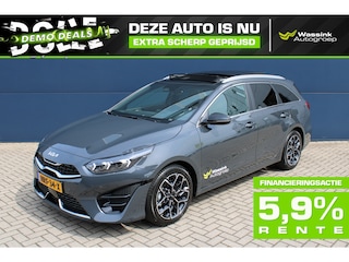 Kia Ceed Sw DEMO DEAL 1.5 T-GDi 140pk GT-PlusLine | Adaptive Cruise Control | Stoel-/Stuurverwarming | Camera | Navigatie | Apple Carplay | Panoramadak |