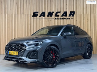 Audi Q5 55 TFSI e S-Line PANO|LUCHTVERING|TREKHAAK|AMBIENT|MATRIX|CRUISE|KEYLESS|OPTIK ZWART|22 INCH LMV
