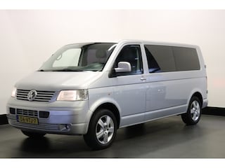 Volkswagen Transporter 2.5 TDI 4Motion 130PK L2 Dubbel Cabine - Airco - Trekhaak - Navi - €5.900,- Excl.