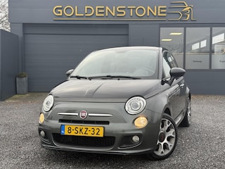 Fiat 500 0.9 TwinAir 500S 1e Eigenaar,Dealer Onderhouden,Leder,Airco,Lm velgen,NL auto,N.A.P,Apk tot 11-2026