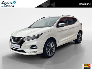 Nissan Qashqai 1.3 DIG-T Tekna + Trekhaak | Leder | 360 graden camera | Dealeronderhouden | BOSE |