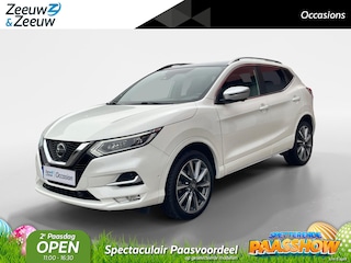 Nissan Qashqai 1.3 DIG-T Tekna + Trekhaak | Leder | 360 graden camera | Dealeronderhouden | BOSE |