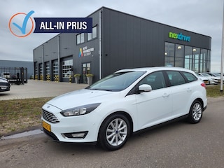 Ford Focus Wagon 1.0 Ecoboost 125 pk Titanium 2e eigenaar, trekhaak, nieuwe distr