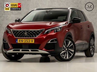Peugeot 3008 1.2 PureTech GT Line (APPLE CARPLAY, GROOT NAVI, 360 CAMERA, LEDER, KEYLESS, SPORTSTOELEN, LED KOPLAMPEN, GETINT GLAS, ZWART HEMEL, NIEUWSTAAT)