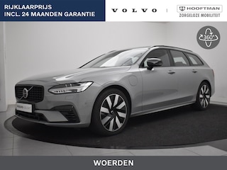 Volvo V90 T6 PLUG-IN HYBRID ULTRA DARK 360GR CAM TREKHAAK LEDER SCHUIFDAK