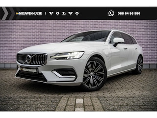 Volvo V60 2.0 T6 Recharge AWD Inscription | Panoramadak | 360 camera | Stoel- en stuurverwarming | Standkachel | Adaptive cruise control | Navigatie | Apple Carplay / Android Auto | Dode hoek detectie BLIS |