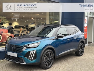 Peugeot 2008 1.2 Hybrid 145 PK GT | Automaat Hybride | DEMO met €8.500 Korting | Panorama Schuif-/Kanteldak | Navigatie | 360 Graden Camera | Keyless Entry | Full LED Verlichting | Zwart Dak | Climate Control | 18" Lichtmetalen Velgen Evissa | Sportstoelen | Hoge Zitpositie | Parkeersensoren V+A | Adaptieve Cruise Control |