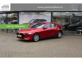 Mazda 3 HB 2.0 e-SkyActiv-G M Hybrid 122 Comfort met Bose , Leder, Bose, Adap.cruise,Navi, Apple Carplay, PDC, LMV 16 Inch, Stuur/Stoelverwarming.