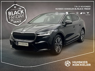 Skoda Enyaq Coupé iV 60 Business Edition Plus 180pk Automaat Panoramadak, Adaptive cruise control, Navigatie, Achteruitrijcamera, Stoelverwarming, Stuurwiel verwarmd, LED koplampen