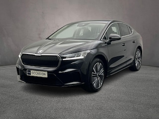 Skoda Enyaq Coupé iV 60 Business Edition Plus 180pk Automaat Panoramadak, Adaptive cruise control, Navigatie, Achteruitrijcamera, Stoelverwarming, Stuurwiel verwarmd, LED koplampen
