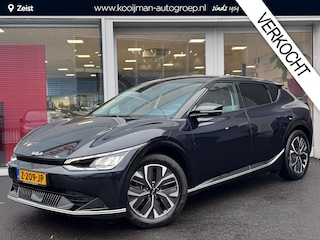 Kia EV6 Plus 77.4 kWh Trekhaak 13-polig, stoel ventilatie, stuur- & stoelverwarming, achterbank verwarmd, parkeersensoren, adaptieve cruise control, navigatie Apple CarPlay/Android Auto