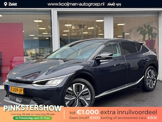 Kia EV6 Plus 77.4 kWh Trekhaak 13-polig, stoel ventilatie, stuur- & stoelverwarming, achterbank verwarmd, parkeersensoren, adaptieve cruise control, navigatie Apple CarPlay/Android Auto
