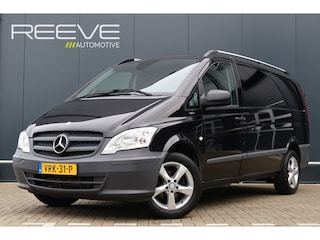 Mercedes-Benz Vito 320 Lang 190pk! | Leer | 3-zits | Trekhaak | Apple Carplay / Android Auto | Nette bus!