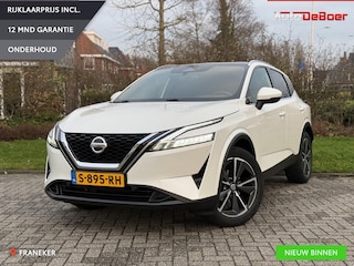 Nissan Qashqai 1.3 MHEV Tekna Pano | 360 CAM | ACC | HUD | NAVI | Elektrische klep