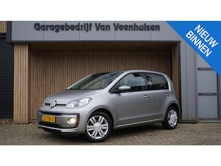 Volkswagen Up 1.0 75pk Automaat 5Drs High up! Clima Stoelverwarming A-Camera Cruise Control 15inch LM *NL auto* 49577km!