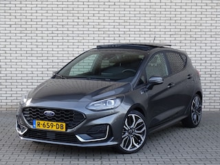 Ford Fiesta 1.0 Turbo 125pk Mild Hybride ST-Line Vignale Automaat | Full Options | Panoramadak | Keyless | Matrix Led | Adaptieve Cruise. |