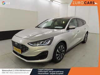Ford Focus Wagon 1.0 EcoBoost Hybrid Titanium Rijklaar incl 12 mnd BOVAG garantie! Airco ECC Navi Carplay PDC VA+ Camera Full LED DAB+ Lichtmetalen velgen