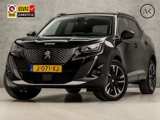 Peugeot 2008 1.2 PureTech Allure Sport Automaat (PANORAMADAK, VIRTUAL COCKPIT, APPLE CARPLAY, GROOT NAVI, SPORTSTOELEN, LEDER, 360 CAMERA, KEYLESS, GETINT GLAS, NIEUWSTAAT)