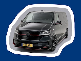 Volkswagen Transporter 2.0 TDI L2H1 32 DC Bulli ABT Bodykit 204pk Leder Dubbele cabine Virtual cockpit Navigatie