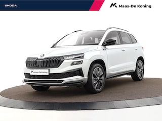 Skoda Karoq 1.5TSI/150PK ACT Sportline DSG · Navigatie · Trekhaak · Apple/Android Car Play · Camera ·  Garantie tot februari 2029 of 60000km.
