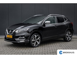 Nissan Qashqai 1.2 Tekna + | Pano-dak | Bose audio | Memory stoelen elektrisch | 360 Camera | Trekhaak | Dodehoek detectie | 19 inch | Full LED verlichting | Elektrische achterklep