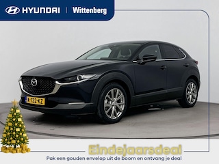 Mazda CX-30 2.0 e-SkyActiv-X M Hybrid Luxury | Trekhaak (1300kg) | Lederen bekleding | Navigatie | Apple Carplay/Android Auto |