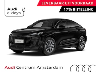 Audi Q6 e-tron Advanced edition 83Kwh 252 pk Sportback | Techniek pakket plus | Sportstoel voor leder | Optiek pakket zwart | Privacy glas |