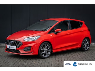 Ford Fiesta 1.0 E.B. 125 PK Hybrid ST-Line X Adapt. Cruise | B&O audio | Matrix Full LED verlichting (<-Uniekie optie!), Apple / Android Carplay | Origineel Nederlands geleverd! | Winter-pakket | 100% Dealer Onderhouden | Stoel, Stuur & Voorruitverwarming