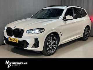 BMW X3 xDrive30e High Executive M Sport 19"/Leder/Panoramadak/Harman Kardon/Dodehoek/Sport Steering/Stoelverwarming/Sfeerverlichting/Camera/Apple Carplay & Android Auto