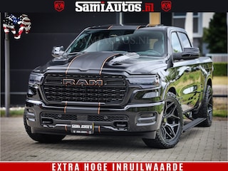 Dodge Ram 1500 Limited Night H.O 540HP 706Nm | Massage + Full Option | De Meest Luxe en Volle Pick-Up in zijn Klasse | Comfortabele Dubbele Cabine met Royale 5 Zitplaatsen | BPM vrij | Nu Leverbaar uit Voorraad | Voorraad Nr 2338 - 5404