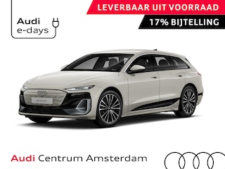 Audi A6 e-tron Advanced edition 83 kWh 286 pk | Techniek pakket | Trekhaak | Sportstoelen voor leder | Olijfhout interieur |