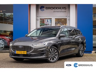 Ford Focus Wagon 1.0 EcoBoost Hybrid Titanium X | Trekhaak | Cruise adaptief | Camera | Stuur/stoel/voorruit verwarming | Dodehoek detectie | Apple Carplay/Android Auto | Achteruitrijcamera | Apple Carplay/Android Auto|telefoonintegratie premium | Cruise control adaptief met Stop&Go en stuurhulp