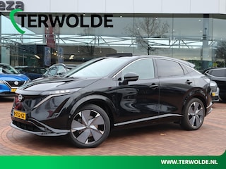 Nissan Ariya Advance 66 kWh | 22 KW Lader | Schuif-Kanteldak | 20 inch velgen |