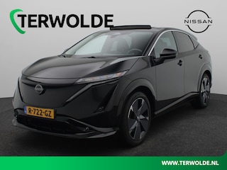 Nissan Ariya Advance 66 kWh | 22 KW Lader | Schuif-Kanteldak | 20 inch velgen |