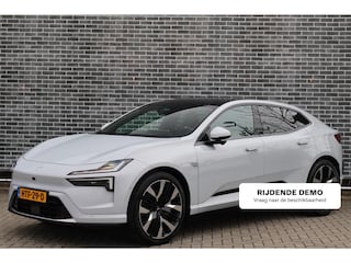 Polestar 4 Long Range Dual motor 100 kWh Pilot | Plus | 22" Performance | Adaptive Cruise Control | Pixel LED | Harman Kardon | Extra getint glas | 360 Camera | Stoelverwarming voor + achter | Verwarmd stuurwiel | Elektrisch verstelbare stoelen incl. memory | Polestar digital key |