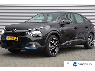 Citroën C4 50KWH 136PK FEEL PACK AUTOMAAT / NAVI / LEDER / CLIMA / LED / PDC / 18" LMV / CAMERA / BLUETOOTH / CRUISECONTROL / 1E EIGENAAR / NIEUWSTAAT !!