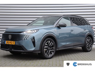 Peugeot 5008 1.2 HYBRID 145PK 7-ZITS GT AUTOMAAT / NAVI / LEDER / CLIMA / FULL-LED / 19" LMV / KEYLESS / CAMERA / ADAPT. CRUISECONTROL / WINTERPAKKET / NIEUWSTAAT !!