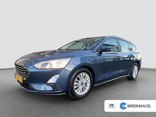 Ford Focus Wagon 1.5 EcoBoost 150pk Automaat Titanium | Climate controle | Carplay | Adaptive cruise control  | Stoelverwarming | Voorruitverwarming | Keyless entry | Navigatie