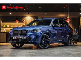 BMW X3 M40i xDrive Black Edition M-Sport, M-Sportst. Leder, Pano, Head-Up, Harman Kardon, Keyless, DAB, Live Dash, Keyless, Laser, Park+/ Winter/ Inno/ Ambiente/ Carbon Pakket, Surround View, Standkachel, Display Key, Stuur verwarmd, Trekhaak, Lmv21''