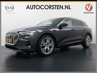 Audi e-Tron 313pk Pano-dak Leer-Alcantara+elektr+Geheug. Camera Adap.Cruise Apple Carplay Android Auto Pdc Business Edition Plus SOH 90% Elek.Achterklep Lmv 21" Led Stoelverwarming Privacy Glas 50 Quattro 71kWh Origineel Nederlandse Auto 1800kg Trekvermogen Zeer Compleet!