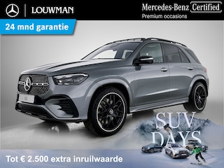 Mercedes-Benz GLE 400 e 4MATIC AMG Line Premium Gesmede AMG lichtmetalen velgen | Panoramadak | Navigatie | Verwarmde en gekoelde voorstoelen. Zeer veel opties | Inclusief 24 maanden MB Certified garantie voor Europa.